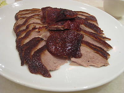 fried meat in white ceramic plate thumbnail