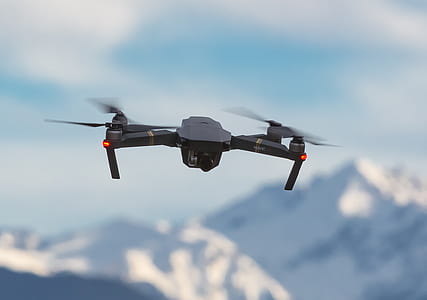 selective focus photography of DJI Mavic drone thumbnail