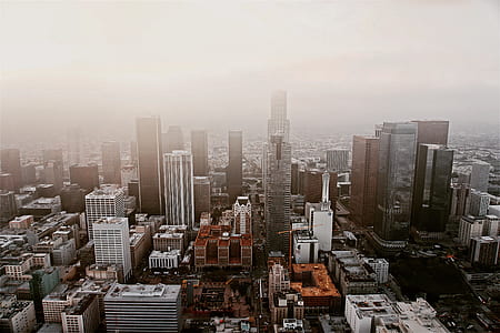 bird's eye view photography of cityscape thumbnail