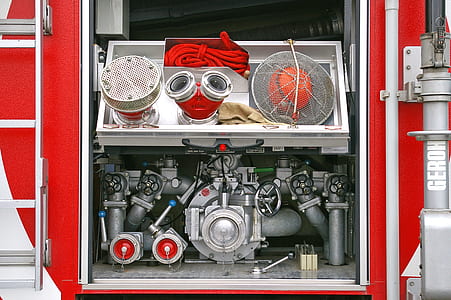 gray and red firetruck water pump thumbnail