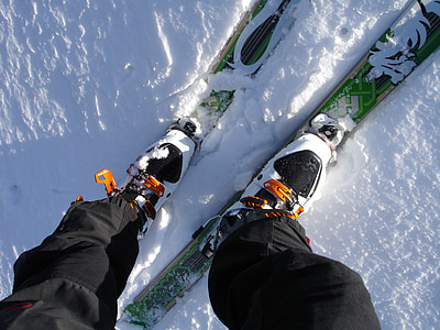 person wearing snow ski during daytime thumbnail