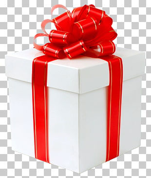 Gift , White Gift Box with Red Bow , red and white gift box illustration PNG clipart