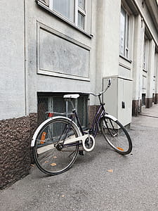 Photo of Bike Parked on Pavement thumbnail