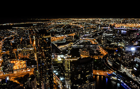 high-angle photography of high-rise buildings thumbnail