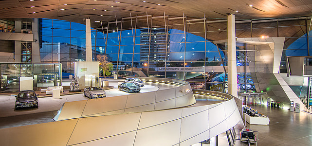 Munich, Bmw Welt, Architecture, bmw world, night photograph, blue hour thumbnail