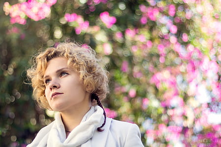 Photo of a Woman Wearing White Coat thumbnail