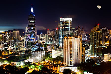 urban city during nighttime thumbnail