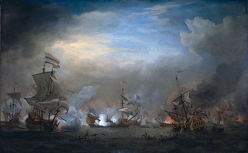 galleon ship painting thumbnail