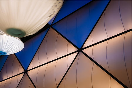 white, black, blue, mosaic, lighted, window thumbnail