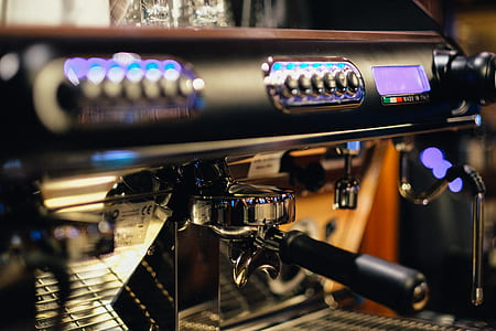 close-up photography of silver espresso maker thumbnail