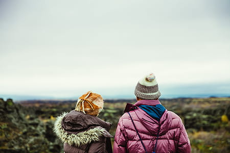 Friends Winter Hiking Photo thumbnail
