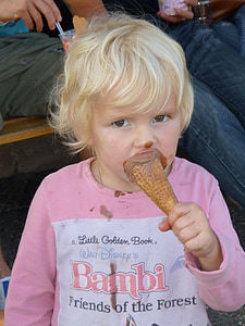 girl eating ice cream thumbnail