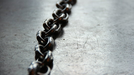 close-up photography of black chain thumbnail