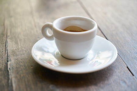 cup of coffee on top of saucer thumbnail