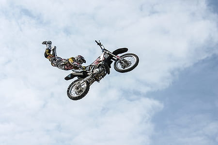 sky, sport, jump, bike thumbnail