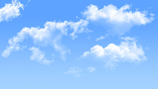 blue sky with clouds thumbnail