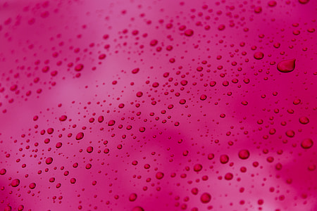 Close-up shot of fresh rain drops on a metal texture, this image was captured with a Canon 6D DSLR thumbnail