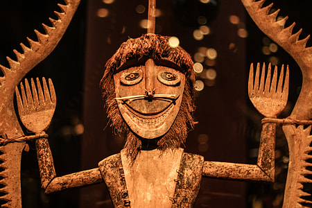 brown wooden man decor thumbnail