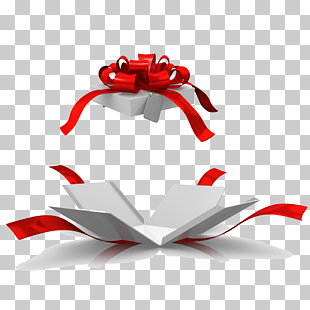 Gift Box Stock photography Christmas, Open the gift box, red gift ribbon PNG clipart