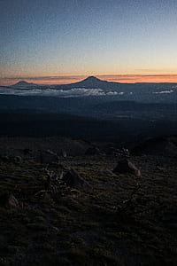 sea of cloud near mountain thumbnail