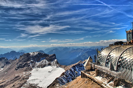 mountain under cloudy sky thumbnail