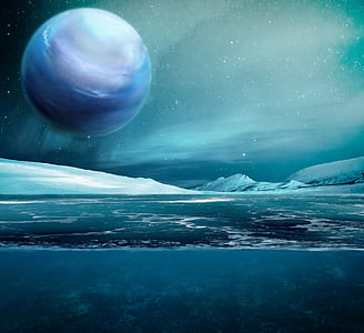 body of water under moon thumbnail