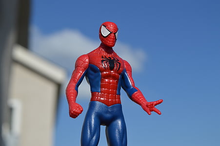 selective focus photography of Spider-Man action figure thumbnail