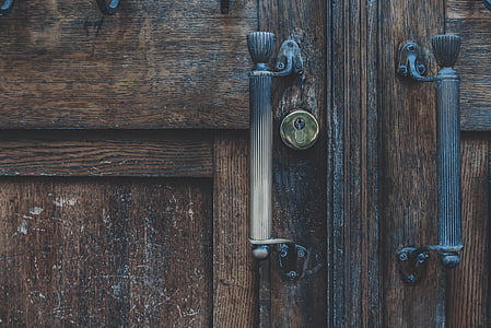brown wooden door thumbnail