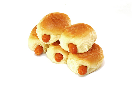 hotdog with bun stacked thumbnail