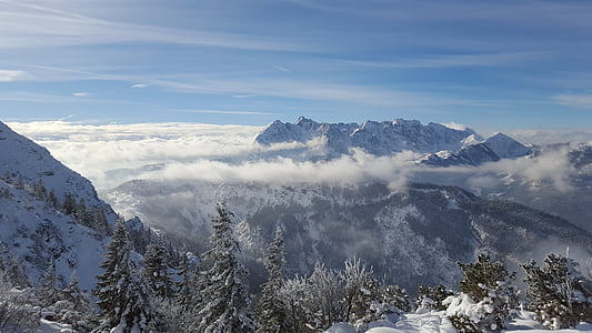snow-covered mountains thumbnail