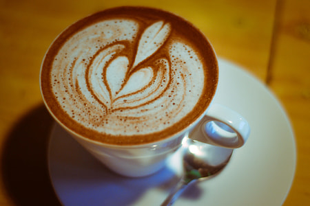 cappuccino with heat art thumbnail
