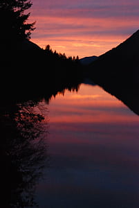 dawn, landscape, nature, sunset thumbnail