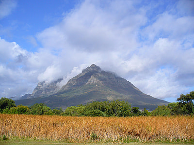 Devil's Peak landscape in Cape Town, South Africa thumbnail