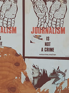 journalism is not a crime poster thumbnail