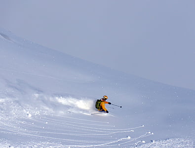person skiing at daytime thumbnail