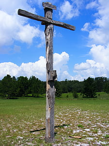 gray wooden cross thumbnail