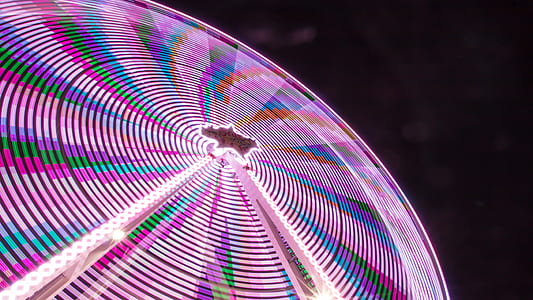 closeup photo of purple and white LED light thumbnail