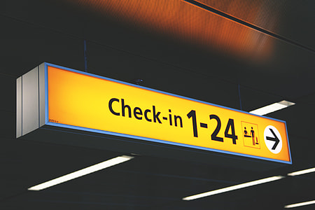 Sign at airport thumbnail