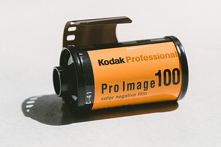 brown and black Kodak Professional color negative film thumbnail