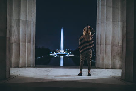 woman standing in hallway thumbnail