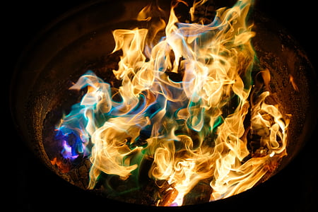 close-up of fire thumbnail