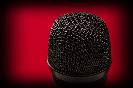 black microphone thumbnail