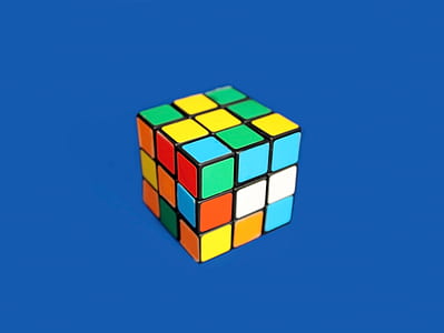 3x3 Rubik's Cube clip art thumbnail