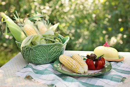 corns on green bowl thumbnail