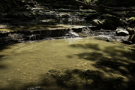 Small rapids below Blue Hen Falls, Cayuhoga Valley National Park, Ohio thumbnail