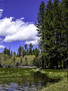 Manzanita Lake landscape in Lassen Volcanic National Park, California thumbnail