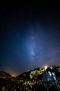 nature, sky, night, dark thumbnail