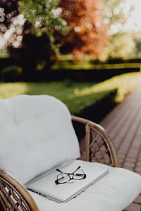 Outdoor office with laptop thumbnail