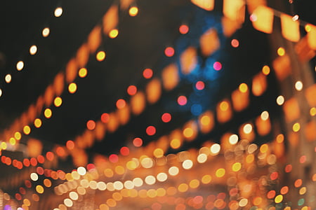 bokeh lights photo thumbnail