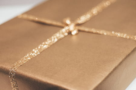 Gray Box With Silver Ribbon thumbnail